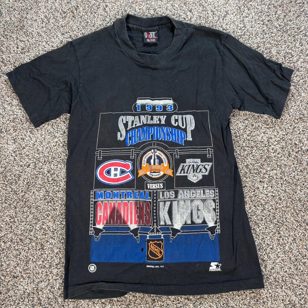 Giant NHL Kid's M Stanley Cup Finals T-Shirt Giant Montreal Canadiens LA Kings